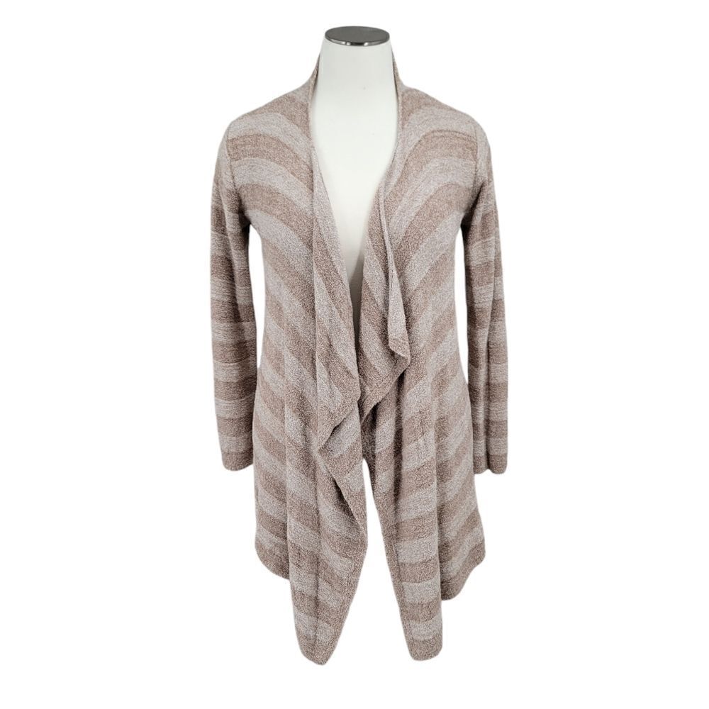 Barefoot Dreams Bamboo Chic Lite Waterfall Wrap Plush Cardigan Women's L/XL
